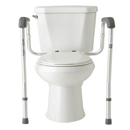 Medline Toilet Safety Rails - Home/Home/Bedding & Bath/Bed & Bath Aids/Bath Aids/Bath Accessories/ - Unbranded