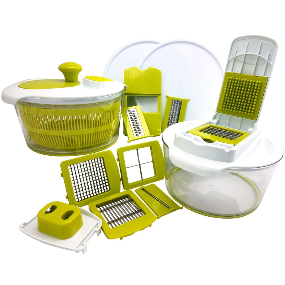 MegaChef 10-in-1 Spinner and Slicer - Home/Home/Housewares/Food Prep & Kitchen Gadgets/ - Unbranded