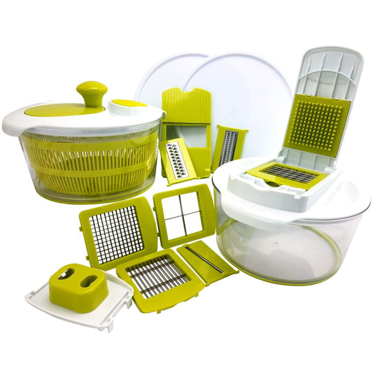 MegaChef 10-in-1 Spinner and Slicer - Home/Home/Housewares/Food Prep & Kitchen Gadgets/ - Unbranded