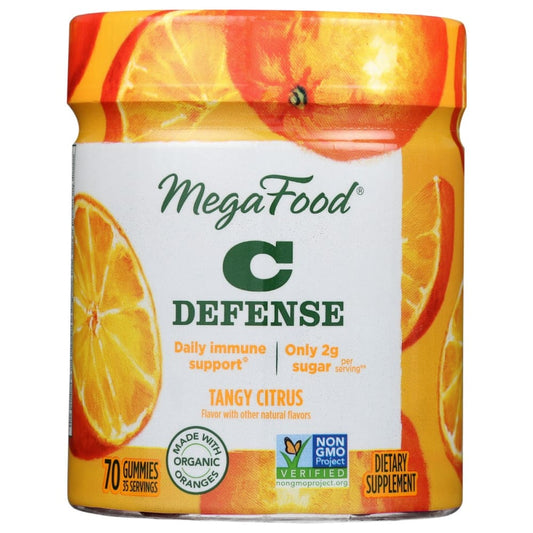 MEGAFOOD: Vitamin C Defense Gummy 70 pc - Vitamins & Supplements > Vitamins & Minerals - MEGAFOOD