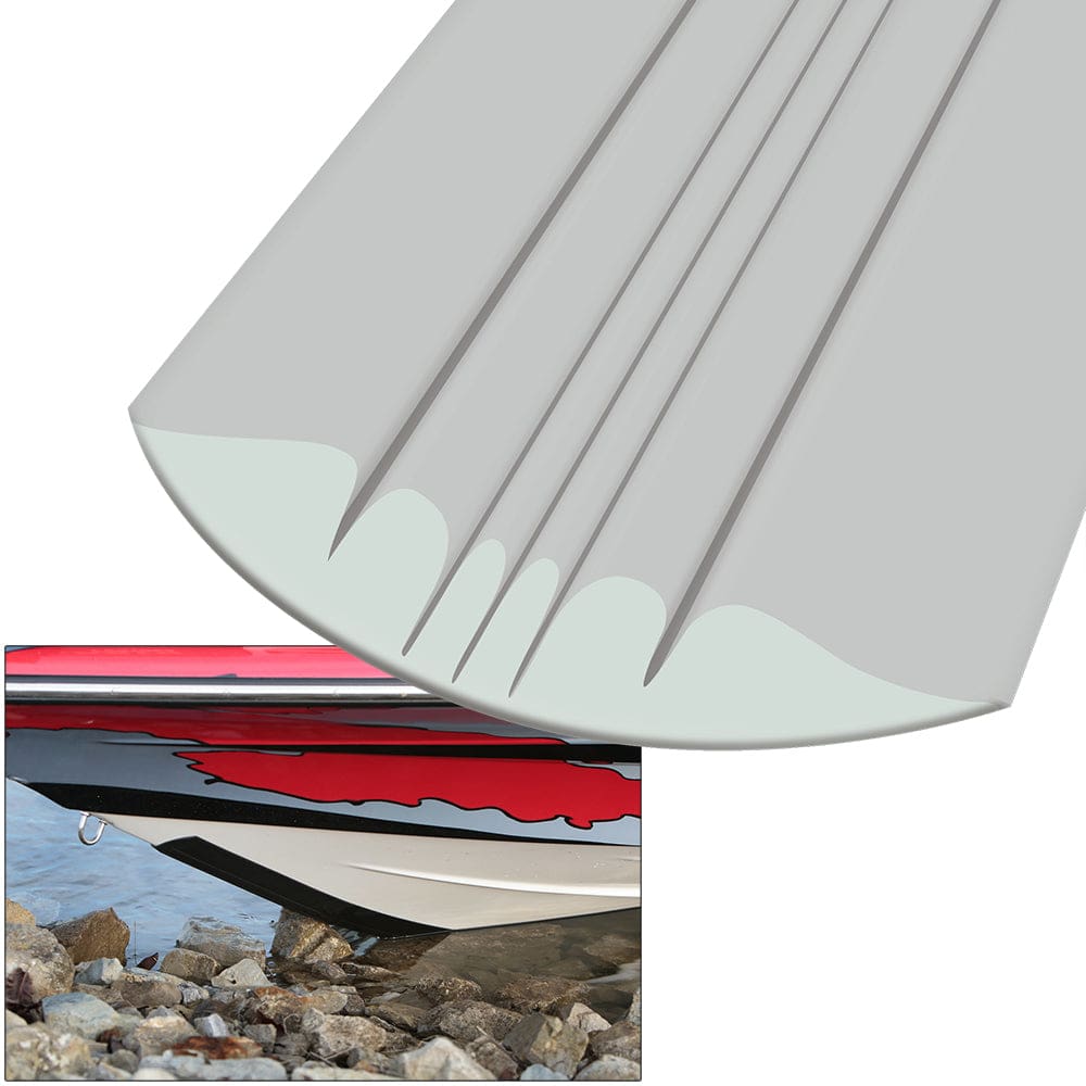 Megaware KeelGuard® - 10’ - Light Gray - Boat Outfitting | Hull Protection - Megaware