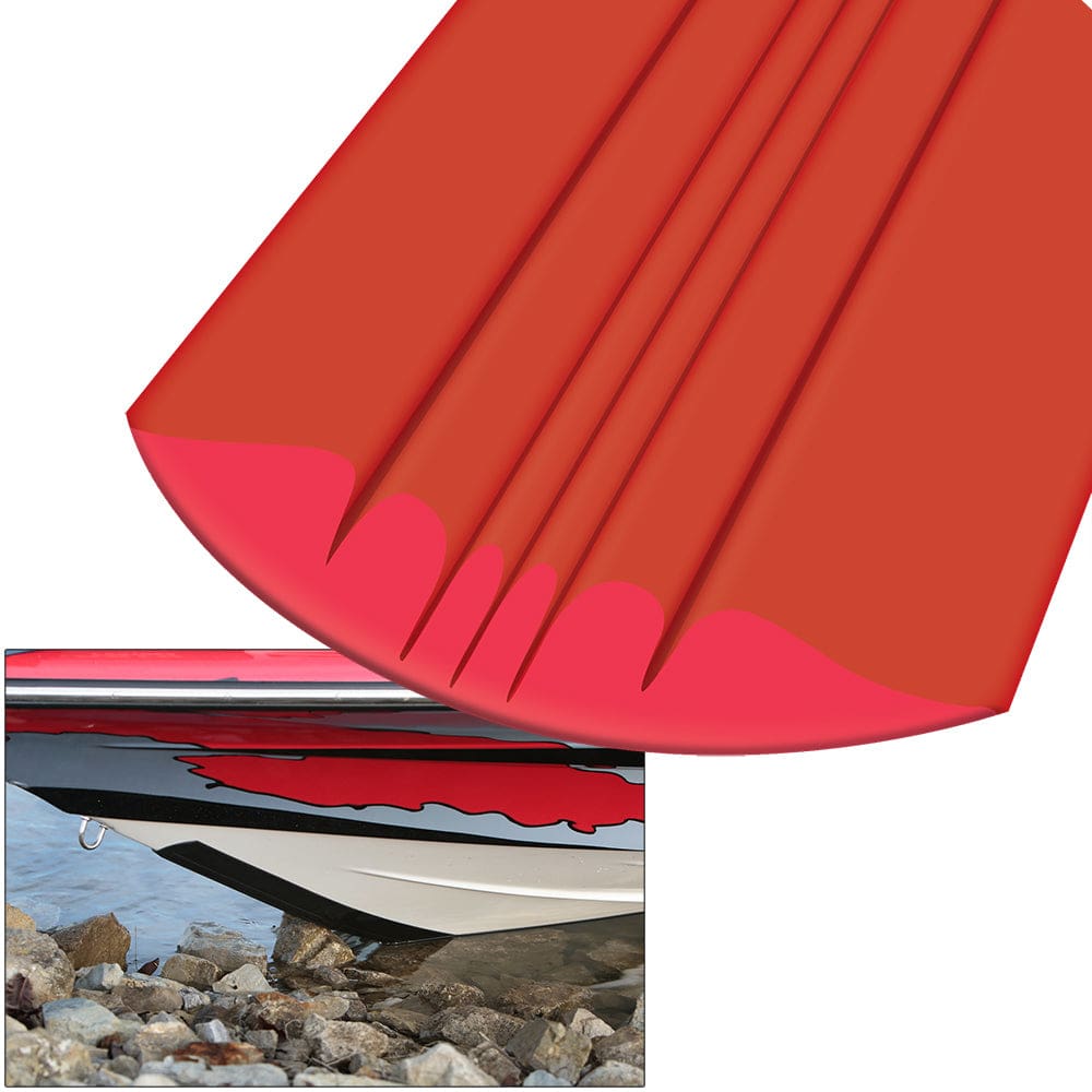 Megaware KeelGuard® - 10’ - Red - Boat Outfitting | Hull Protection - Megaware