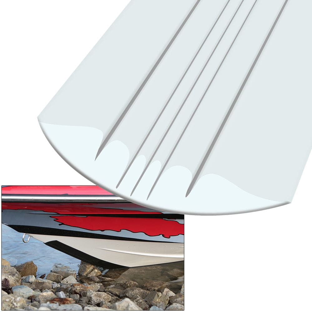 Megaware KeelGuard® - 10’ - White - Boat Outfitting | Hull Protection - Megaware