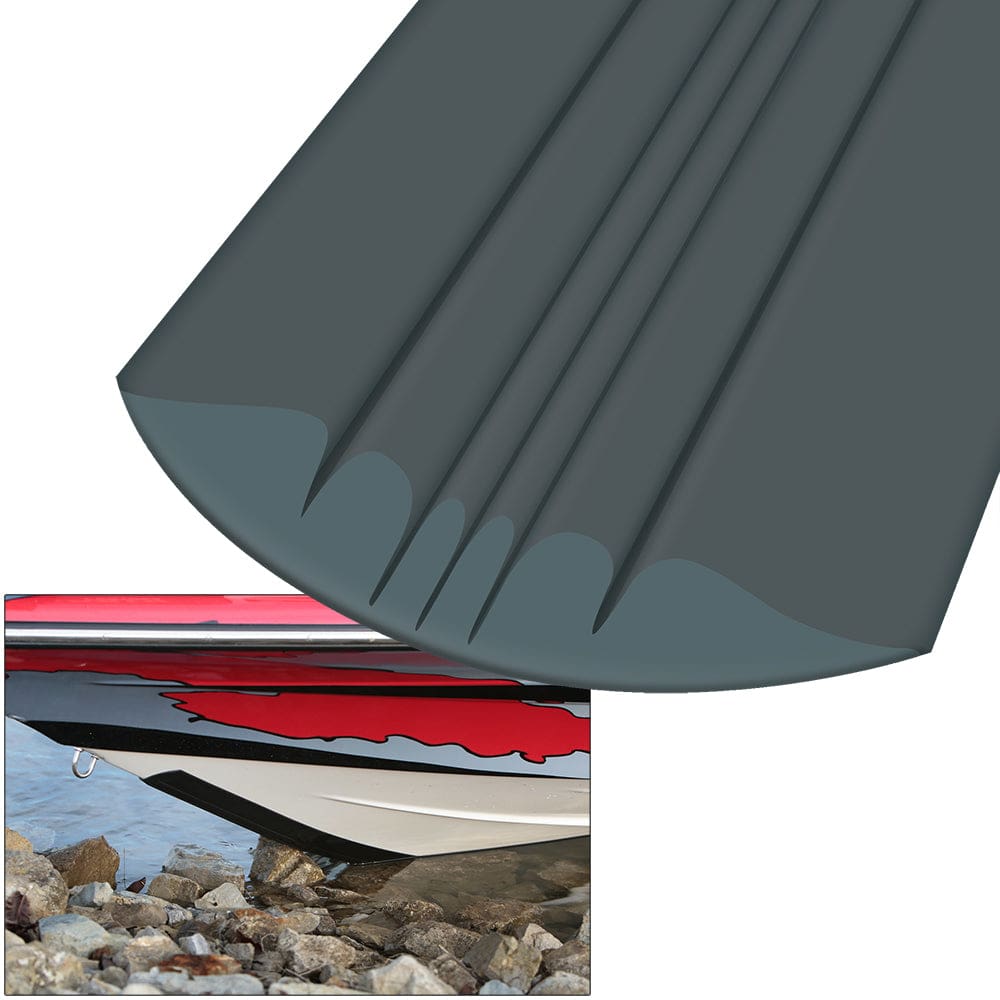 Megaware KeelGuard® - 11’ - Charcoal - Boat Outfitting | Hull Protection - Megaware