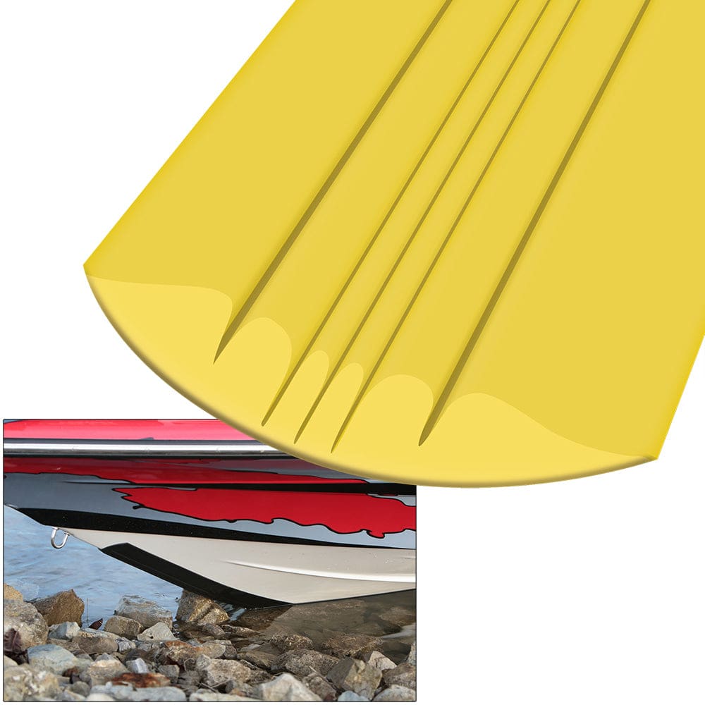 Megaware KeelGuard® - 11’ - Yellow - Boat Outfitting | Hull Protection - Megaware
