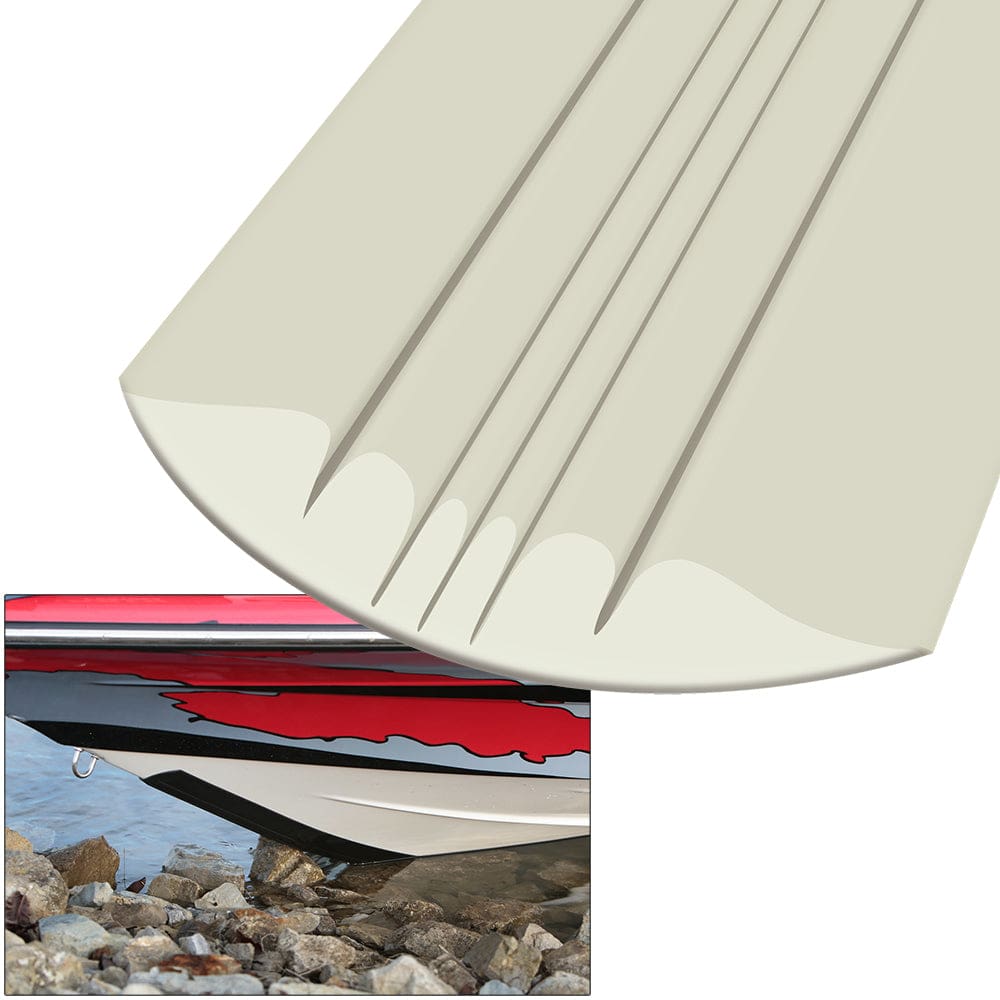 Megaware KeelGuard® - 4’ - Almond - Boat Outfitting | Hull Protection - Megaware
