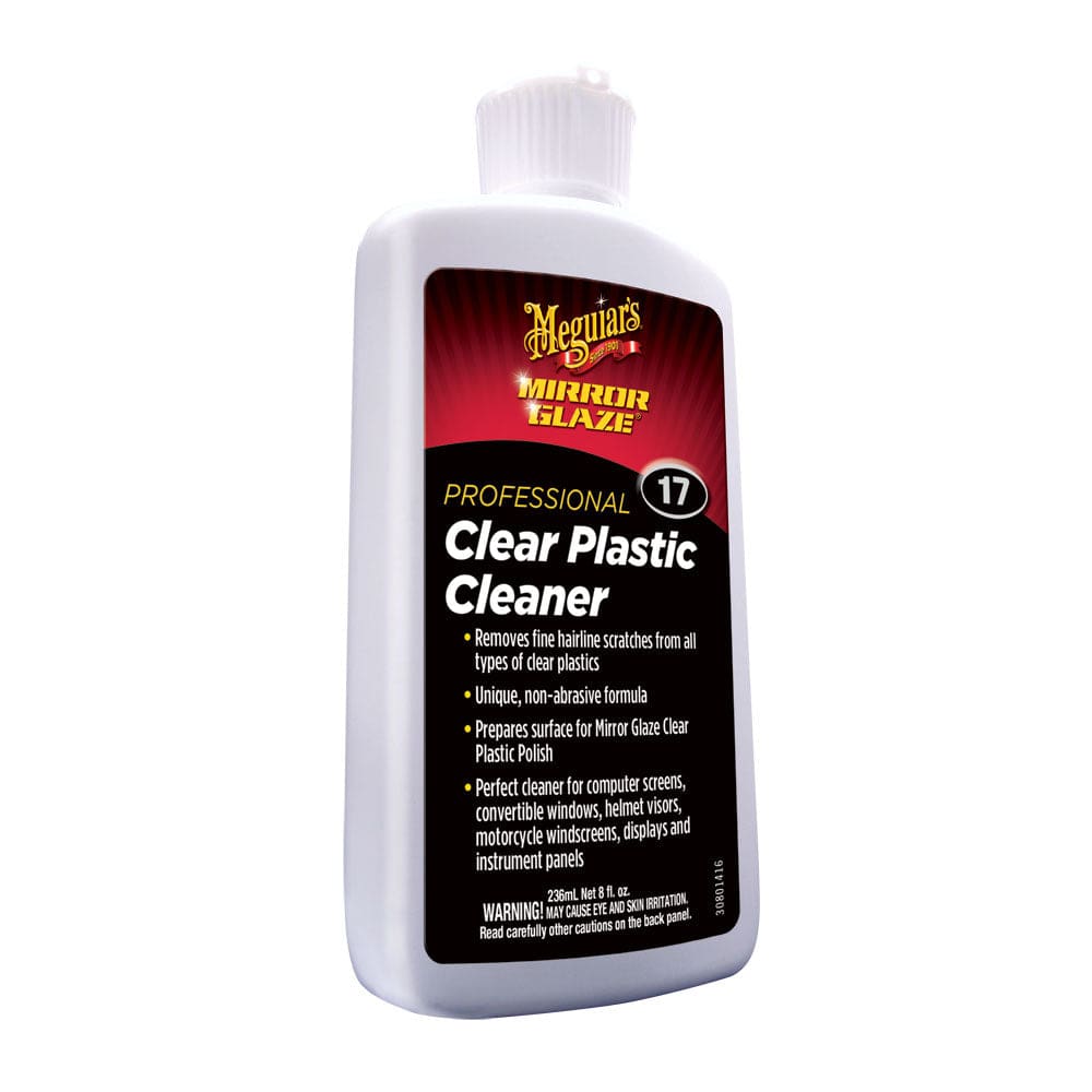 Meguiar’s #17 Mirror Glaze Clear Plastic Cleaner - 8oz (Pack of 2) - Boat Outfitting | Cleaning - Meguiar’s
