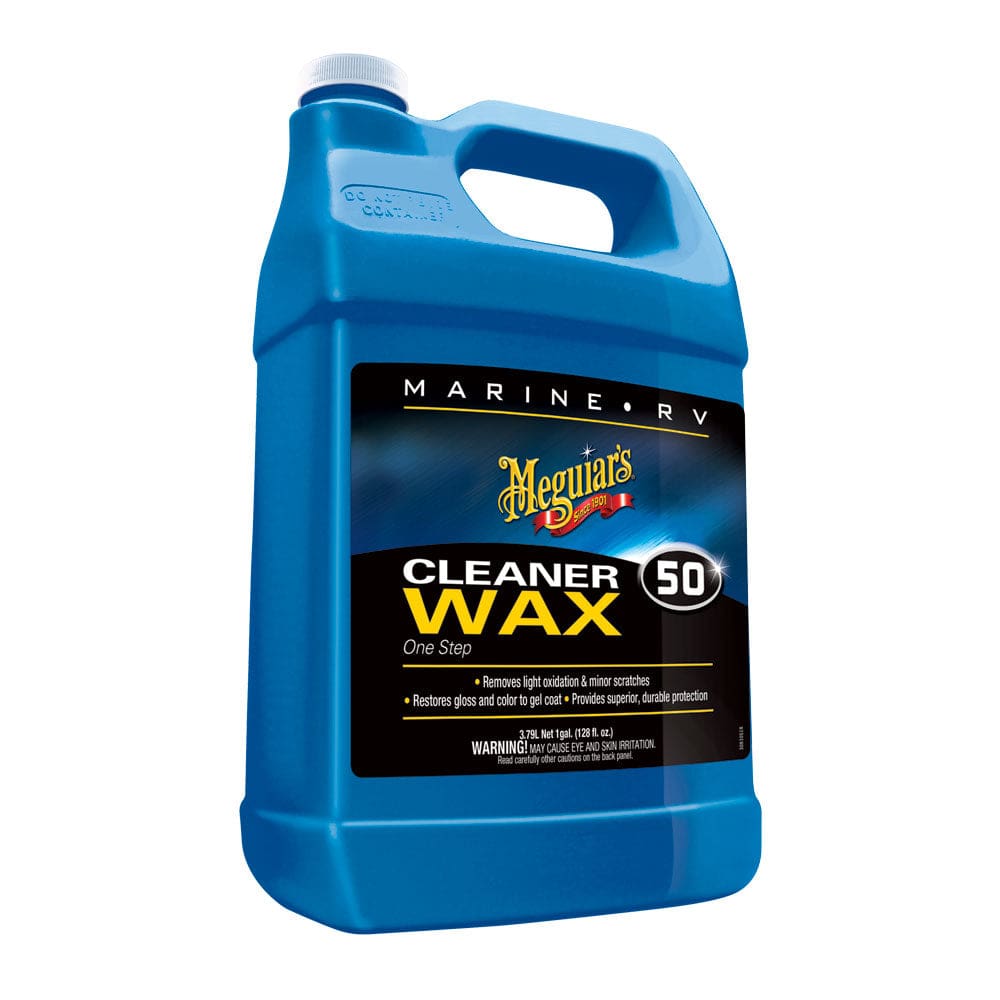 Meguiar’s #50 Boat/ RV Cleaner Wax - Liquid 1 Gallon - Boat Outfitting | Cleaning - Meguiar’s