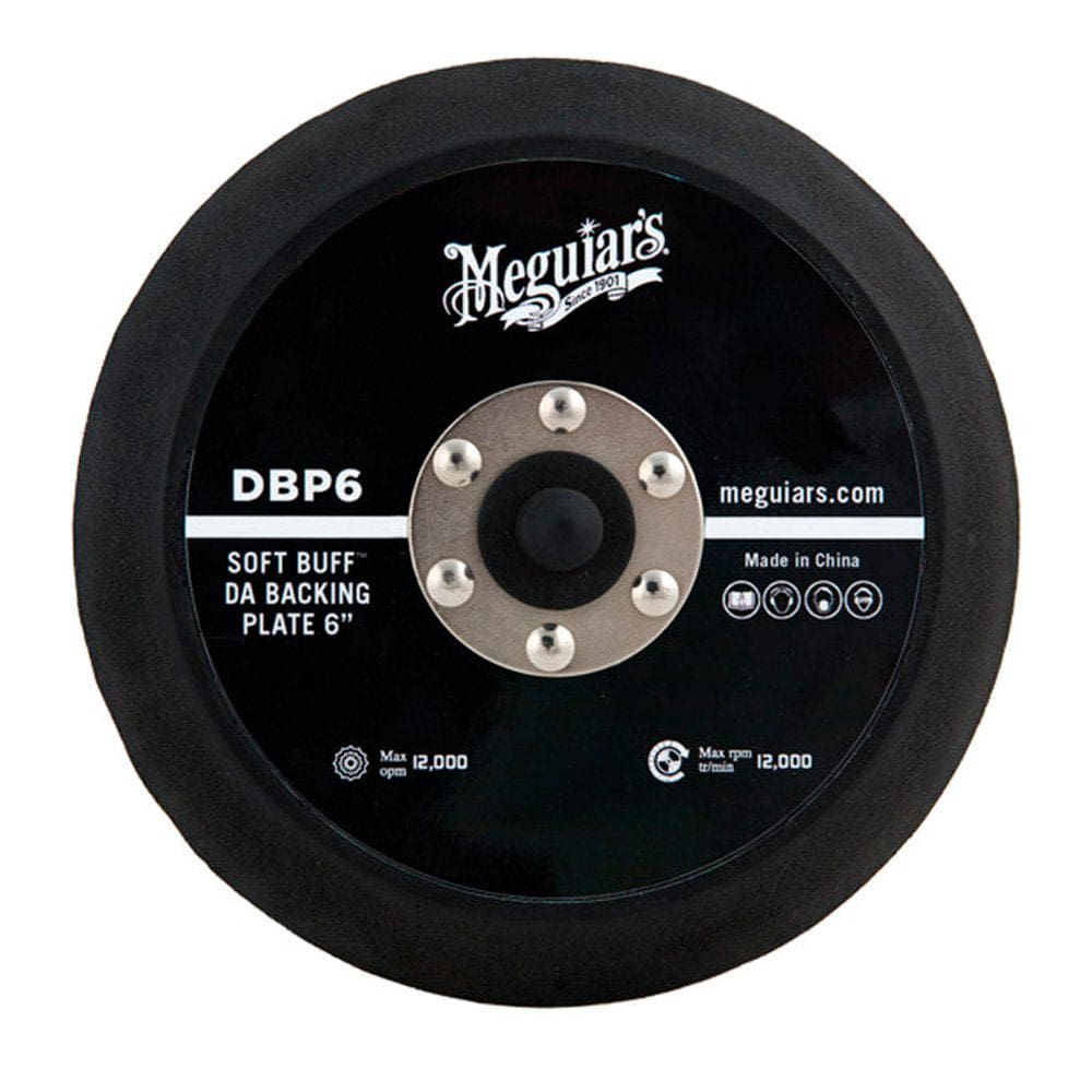 Meguiar’s 6 DA Backing Plate - Winterizing | Cleaning,Boat Outfitting | Cleaning - Meguiar’s