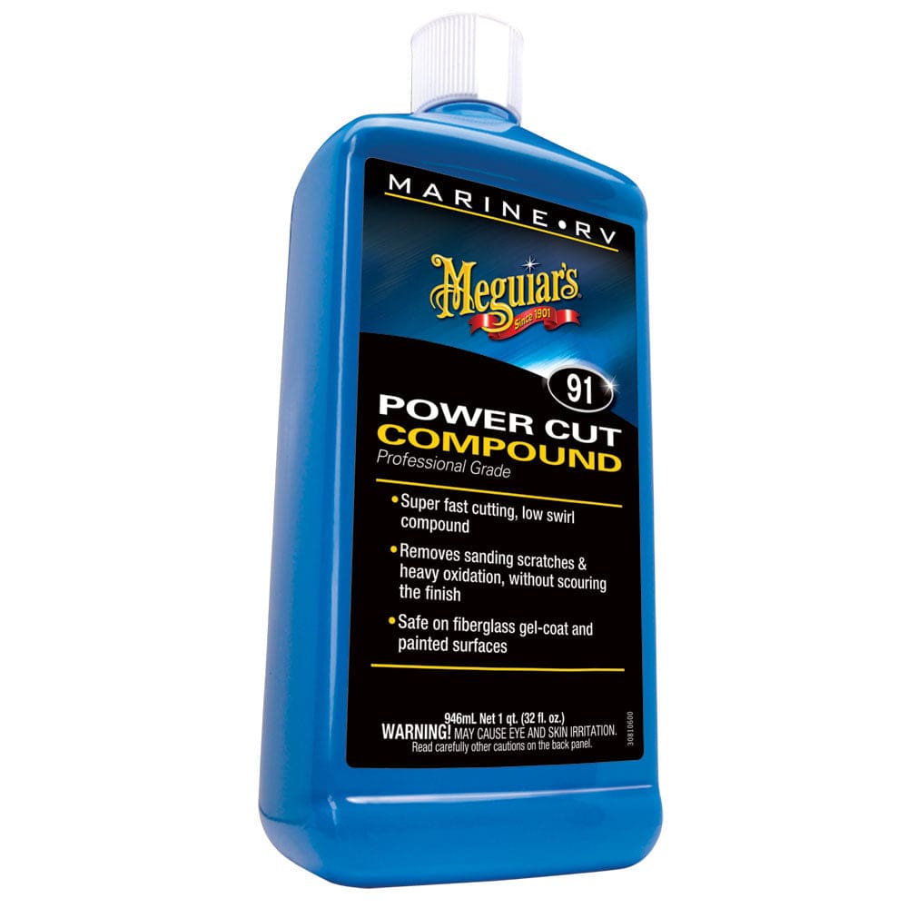 Meguiar’s #91 Marine/ RV Pro Grade Power Cut Compound - 32oz - Boat Outfitting | Cleaning - Meguiar’s