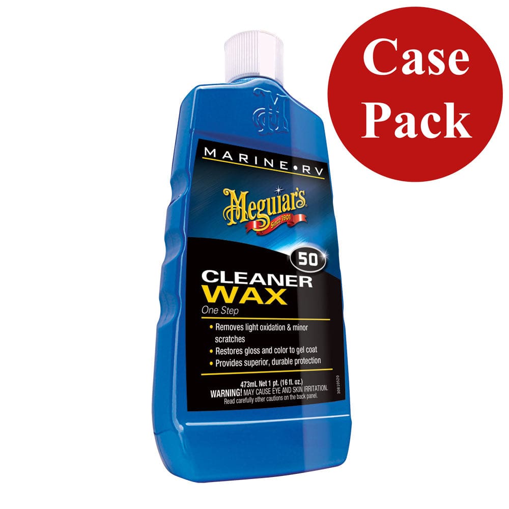 Meguiar’s Boat/ RV Cleaner Wax - 16 oz - *Case of 6* - Boat Outfitting | Cleaning - Meguiar’s