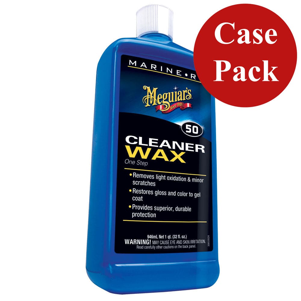 Meguiar’s Boat/ RV Cleaner Wax - 32 oz - *Case of 6* - Boat Outfitting | Cleaning - Meguiar’s