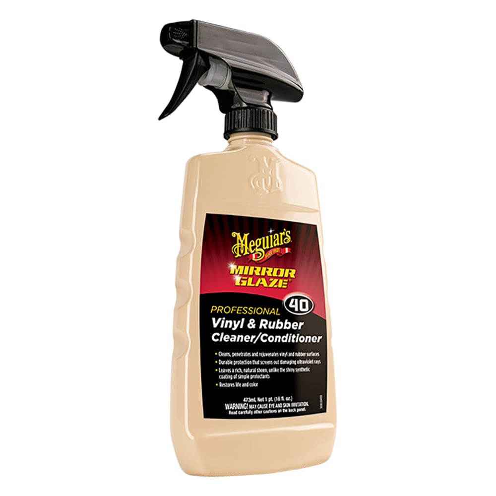 Meguiar’s M40 Mirror Glaze Vinyl & Rubber Cleaner & Conditioner - 16oz - Boat Outfitting | Cleaning - Meguiar’s