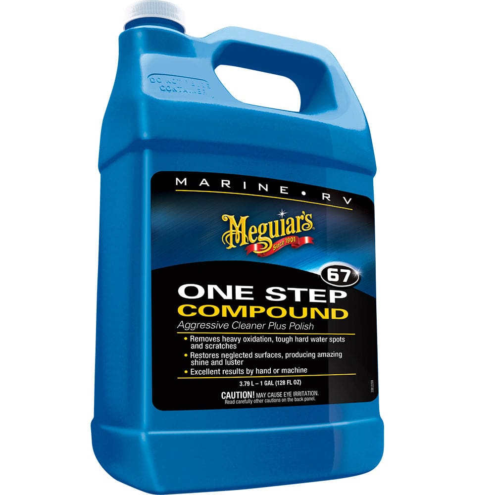 Meguiar’s Marine One-Step Compound - 1 Gallon - Boat Outfitting | Cleaning - Meguiar’s