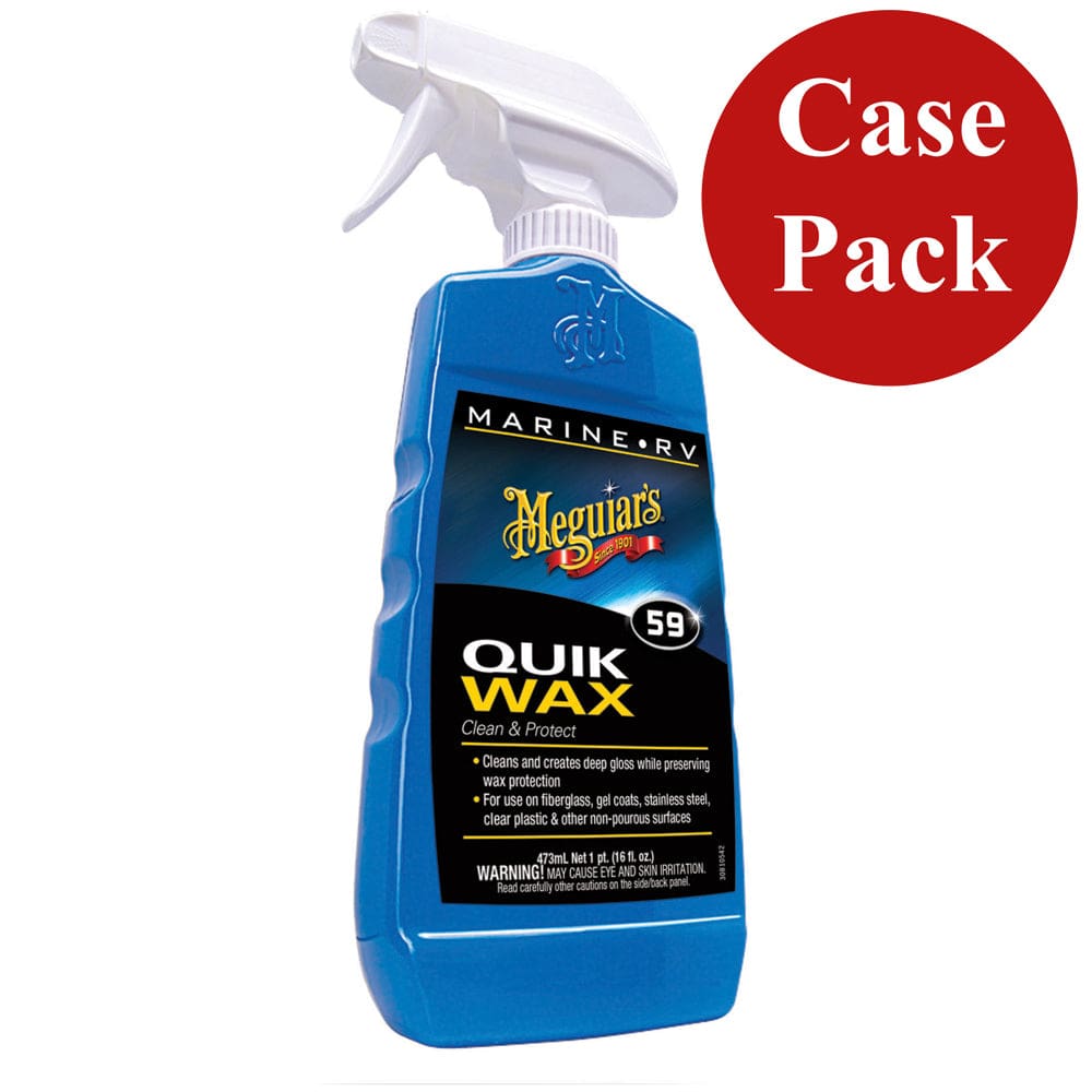Meguiar’s Quick Wax® - *Case of 6* - Boat Outfitting | Cleaning - Meguiar’s