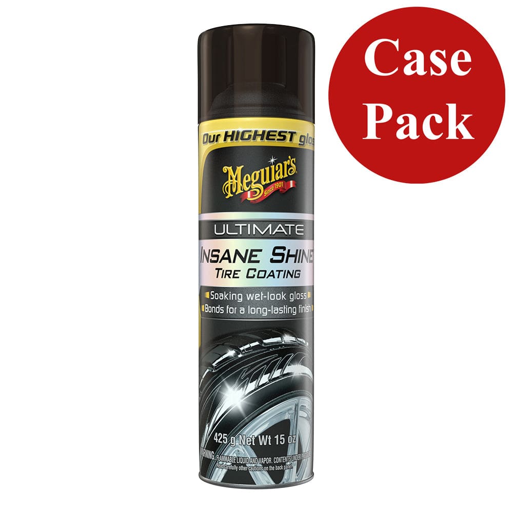Meguiar’s Ultimate Insane Shine™ Tire Coating - 15oz. *Case of 6* - Automotive/RV | Cleaning - Meguiar’s