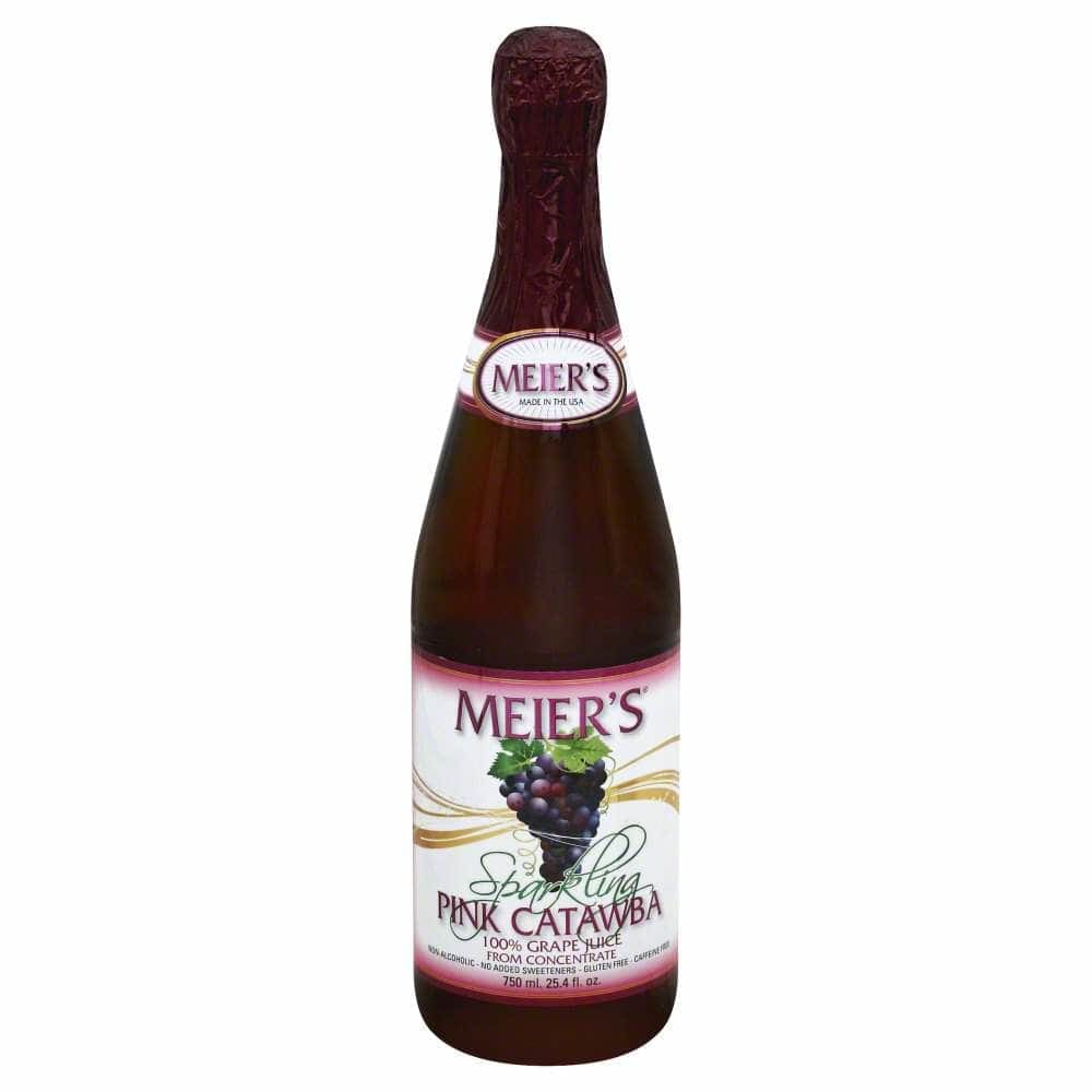 Meiers Meier's Sparkling Pink Catawba Grape Juice, 25.4 Oz