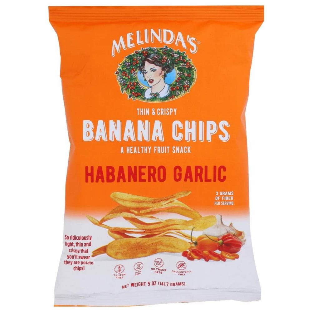 MELINDAS Grocery > Snacks > Chips MELINDAS: Banana Chips Habanero Garlic, 5 oz