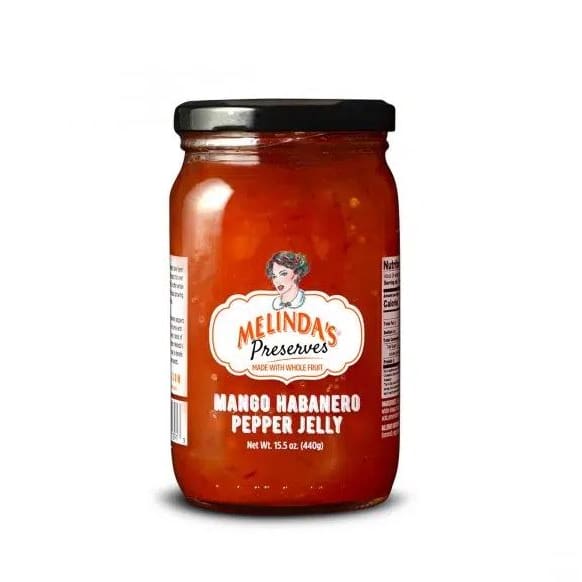 MELINDAS: Preserves Mango Habanero Pepper Jelly 15.5 oz (Pack of 4) - Jams & Jellies - MELINDAS