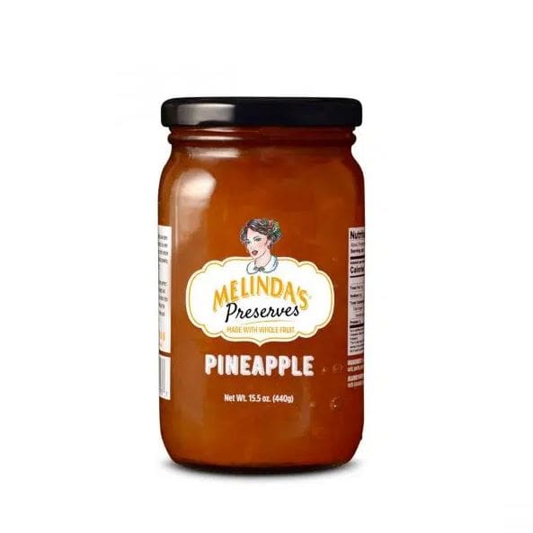 MELINDAS: Preserves Pineapple 15.5 oz (Pack of 4) - Jams & Jellies - MELINDAS