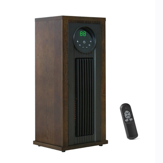 Member’s Mark 233-Element Infrared Wood Tower Heater with UV LED Light - Heaters - ShelHealth