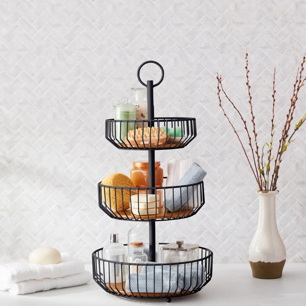 Member’s Mark 3-Tier Basket Stand - Kitchen Organization - Member’s