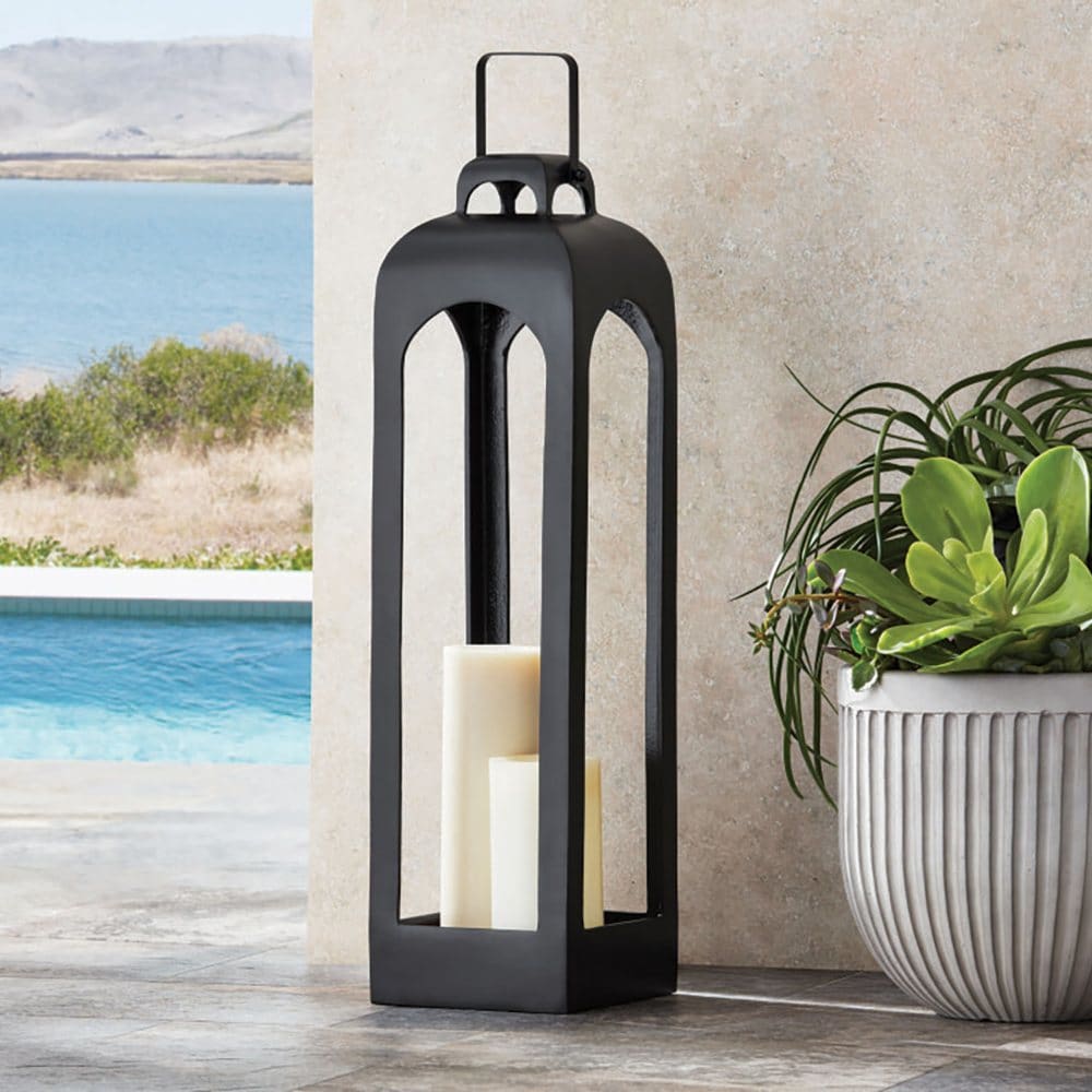 Member’s Mark 30 Cast Aluminum Lantern - Outdoor Lighting - ShelHealth