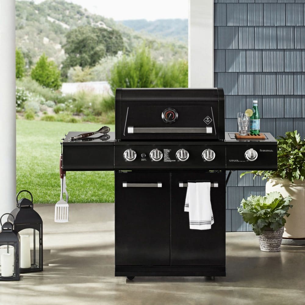 Member’s Mark 4-Burner Gas Grill with Side Burner - Outdoor Grilling & Cooking - Member’s