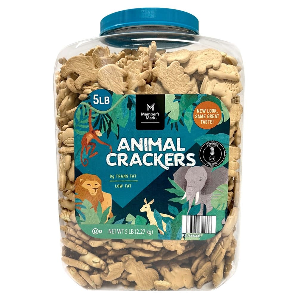 Mark Animal Member's Mark Animal Crackers Peanut-Free (5 lbs.) (Pack of 2) | ShelHealth