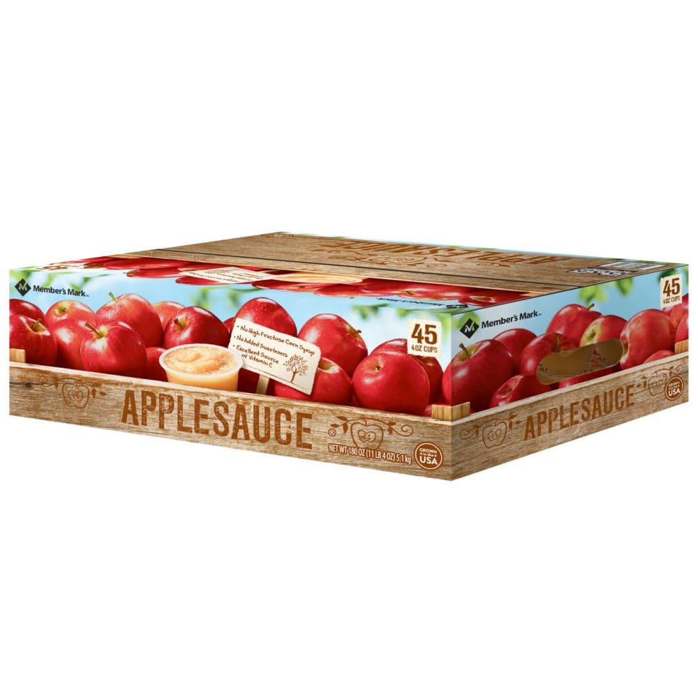 Member’s Mark Applesauce (4 oz. 45 ct.) - Fresh Foods & Bakery - Member’s