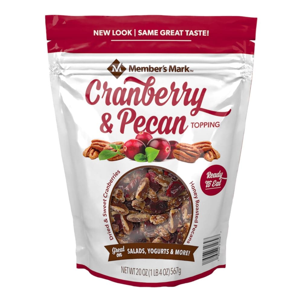 Member’s Mark Cranberry and Pecan Salad Topping (20 oz.) - Condiments Oils & Sauces - Member’s Mark