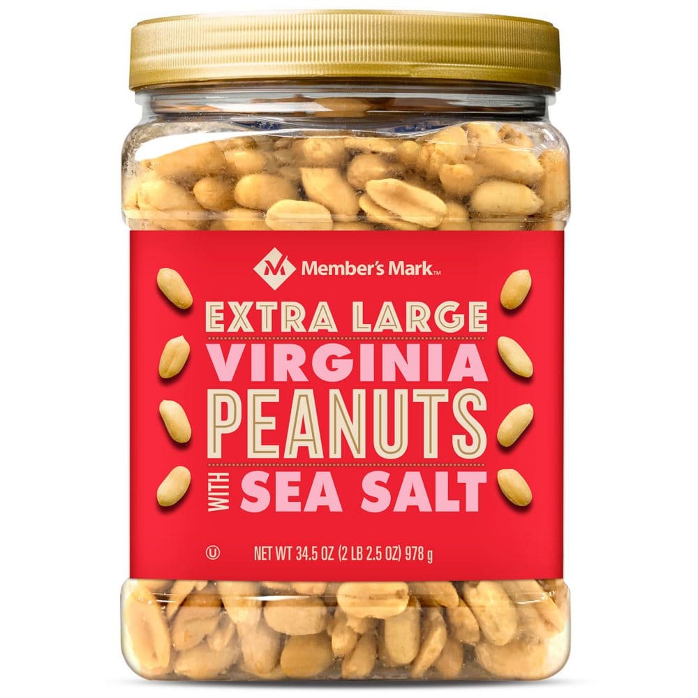 Member’s Mark Extra Large Virginia Peanuts (34.5 oz.) - Trail Mix & Nuts - Member’s Mark