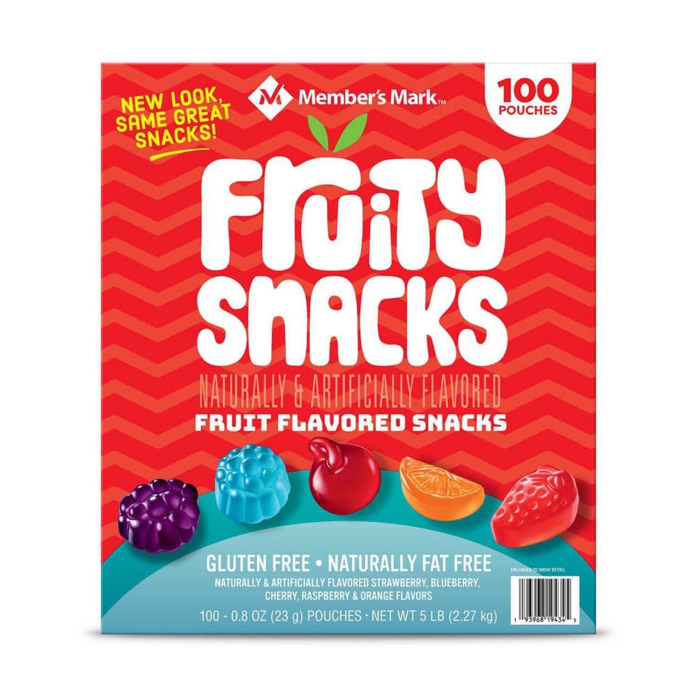 Member’s Mark Fruity Snacks (80 oz. 100 ct.) - Fruit Snacks - Member’s Mark