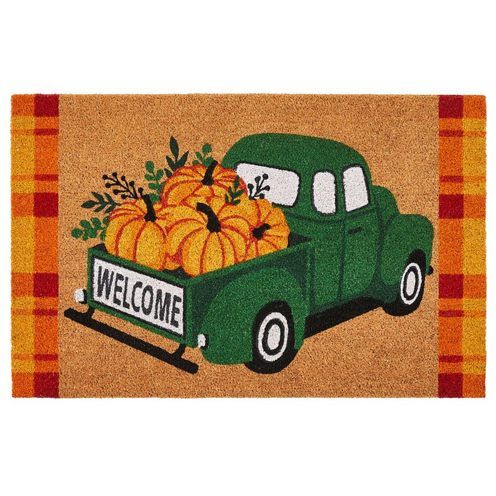Member’s Mark Harvest Door Mat - Truck - Harvest Porch Decor - ShelHealth