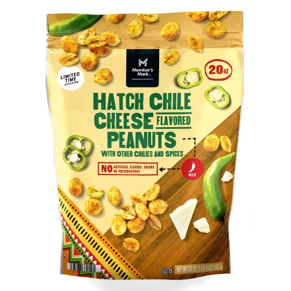 Member's Mark Hatch Chile Cheese Flavored Peanuts (20 oz.) (Pack of 2