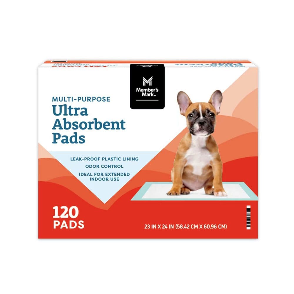Member’s Mark Multipurpose Ultra Absorbent Training Pads 23 x 24 (120 ct.) - New Items - Member’s
