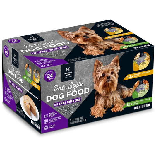 Member’s Mark Pate Style Dog Food Variety Pack (3.5 oz. 24 ct.) - New Arrivals - ShelHealth