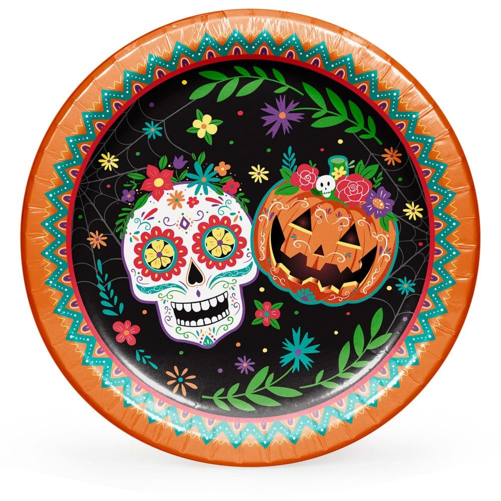 Member’s Mark Skull O Rama Dinner Paper Plates 10 (85 ct.) - Disposable Tableware - Member’s