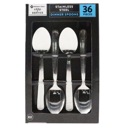 Member’s Mark Stainless Steel Dinner Spoons (36 ct.) - Household Items - Member’s