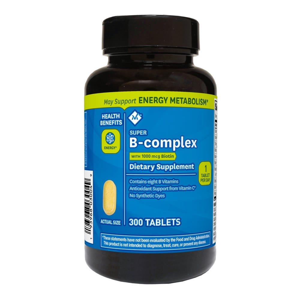 Member’s Mark Super B-complex Dietary Supplement (300 ct.) - Letter Vitamins - Member’s Mark