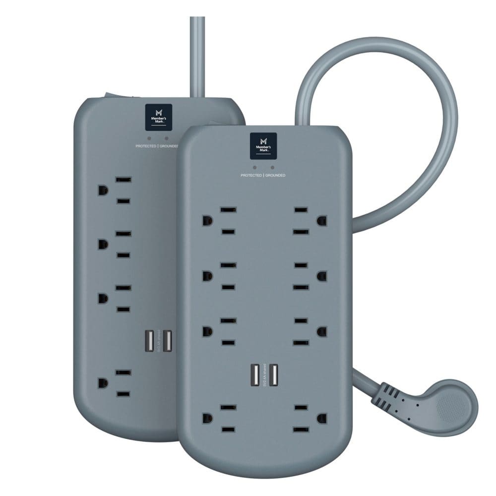 Member’s Mark Surge Protectors (2 Pack) - Surge & Battery Backup - Member’s
