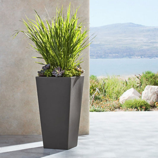 Member’s Mark Tall Square Planter - Outdoor Decorative Accents - ShelHealth