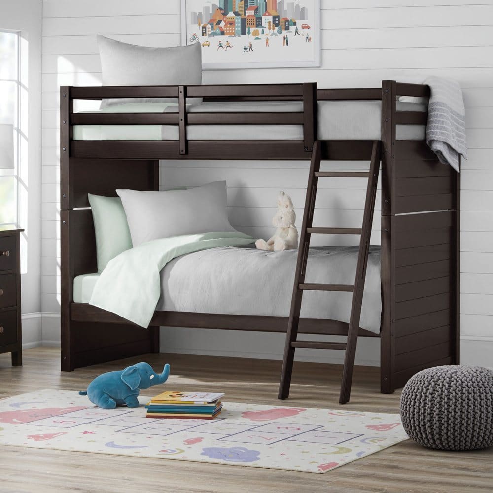 Member’s Mark Tatum Collection Twin Bunk Bed Espresso - Gifts for the Home - ShelHealth
