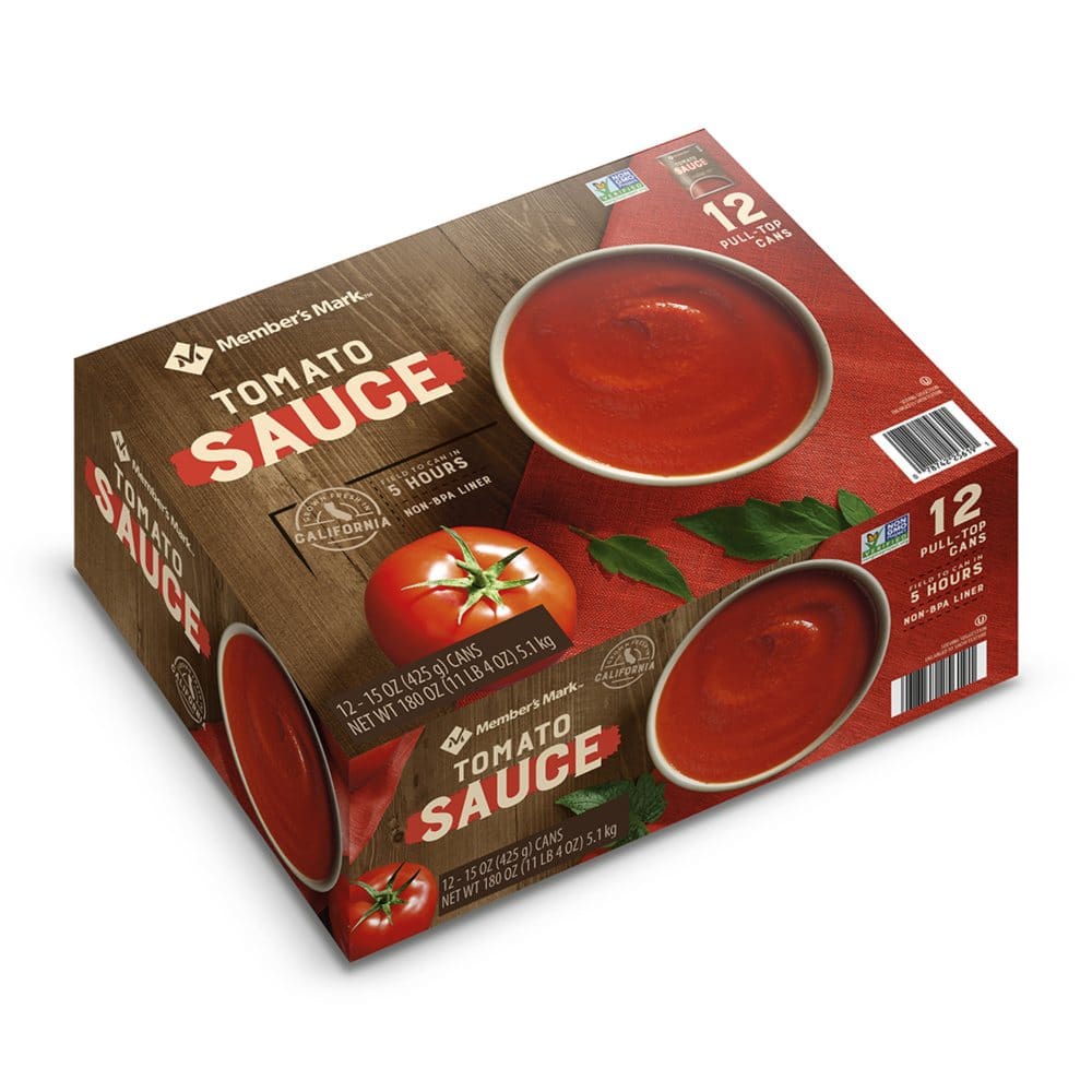 Member’s Mark Tomato Sauce (15 oz. 12 ct.) - Canned Foods & Goods - Member’s Mark