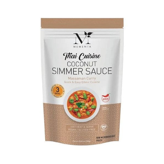 MEMENTA: Massaman Curry Coconut Simmer Sauce 8.82 oz (Pack of 5) - Meal Ingredients > Sauces - MEMENTA