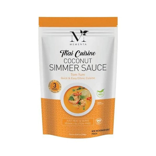MEMENTA: Tom Yum Coconut Simmer Sauce 8.82 oz (Pack of 5) - Meal Ingredients > Sauces - MEMENTA