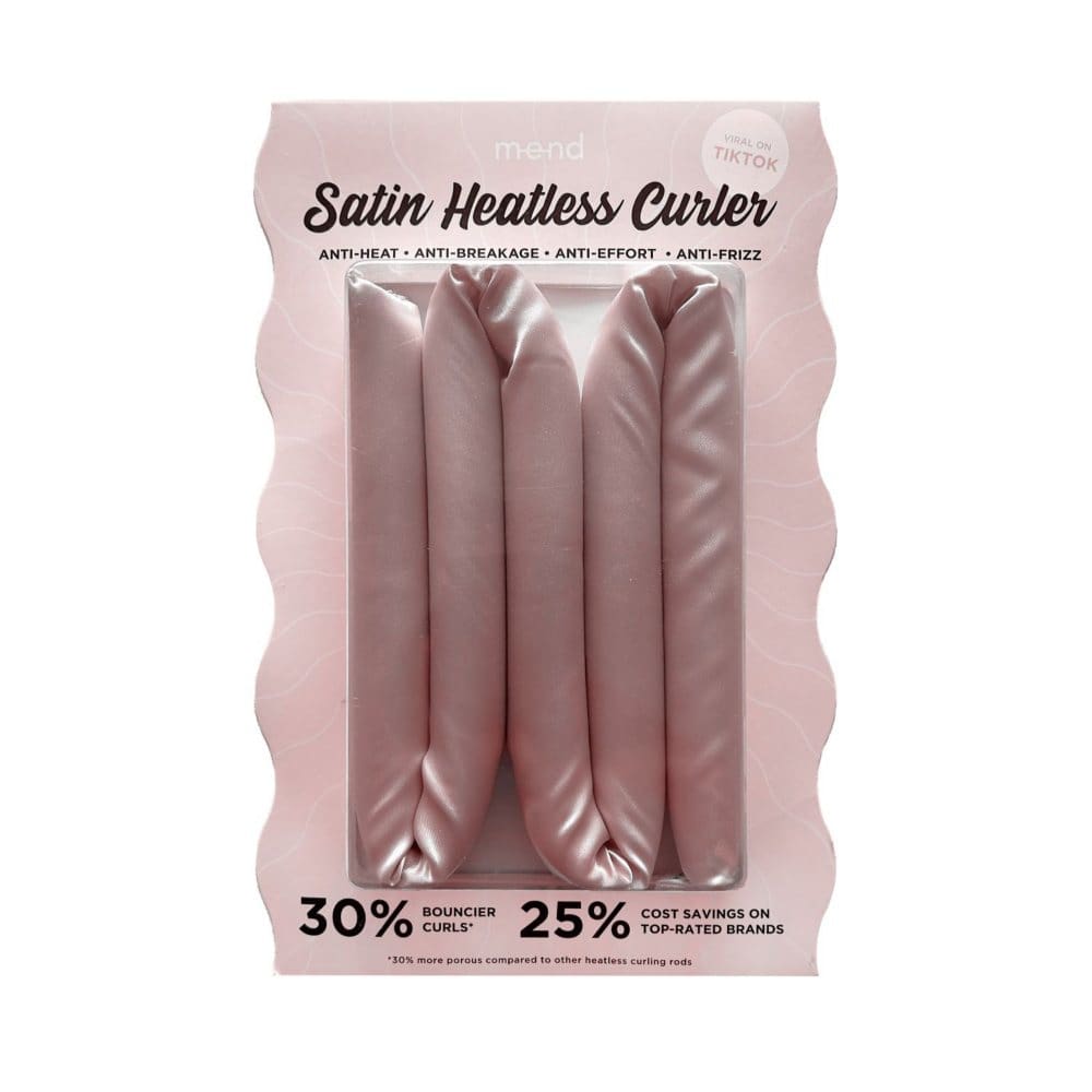 Mend Satin Heatless Curling Rod in Champagne 36 x 3 - New Items - ShelHealth