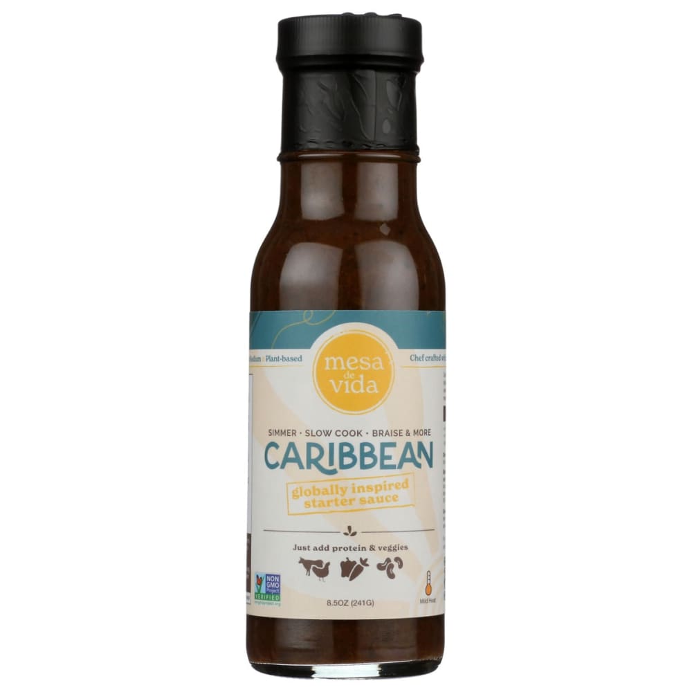 MESA DE VIDA: Sauce Caribbean Starter 8.5 fo (Pack of 3) - MESA DE VIDA