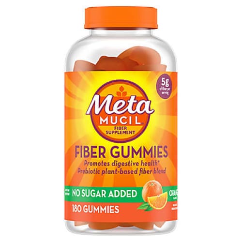 Metamucil Fiber Supplement Orange Flavor Gummies 180 ct. - Home/ - Metamucil