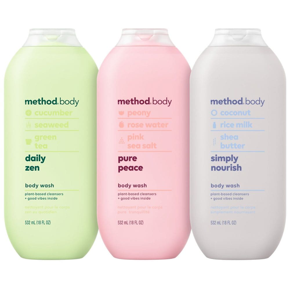 Method Body Wash Trio (18 fl. oz., 3 pk.) | ShelHealth